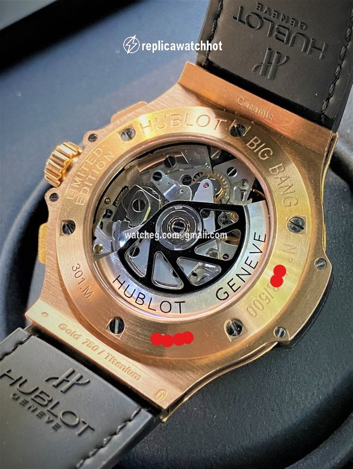 Hublot Big Bang Aero Bang Mens watch Unisex Automatic Rose gold 310.PT.1180.RX 2