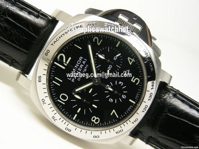 Panerai Luminor Chrono Mens watch Unisex Automatic Steel PAM196 2