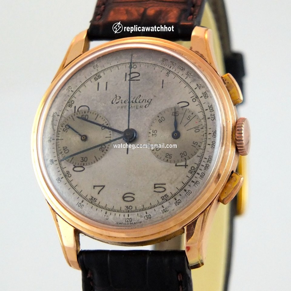 Breitling Mens watch Unisex Manual winding Rose gold 782 2