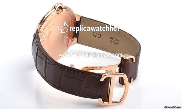 Cartier Ballon Bleu 40mm Womens watch Automatic Rose gold W6920083 2