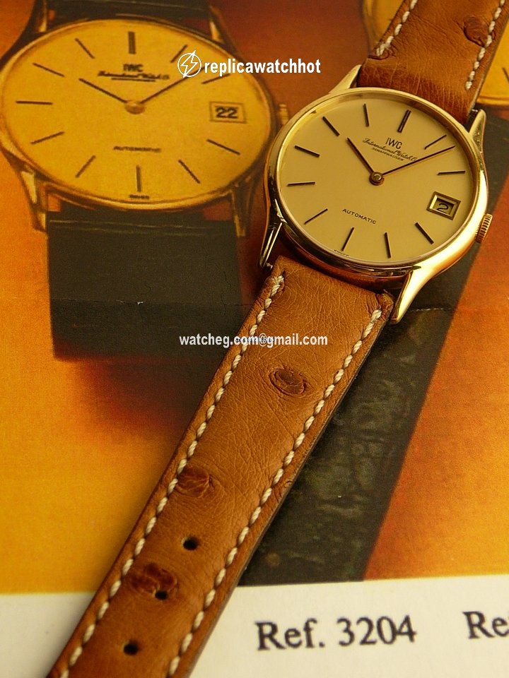 IWC Mens watch Unisex Automatic Yellow gold 3204 2