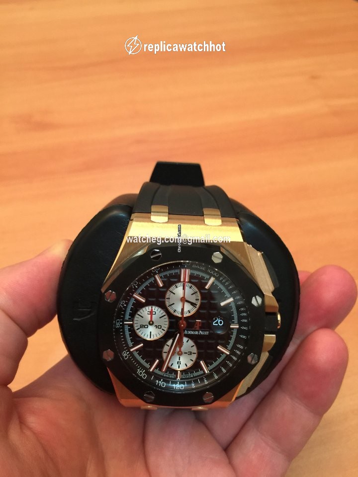 Audemars Piguet Royal Oak Offshore Chronograph Mens watch Unisex Automatic Rose gold 26400RO.OO.A002CA.01 2