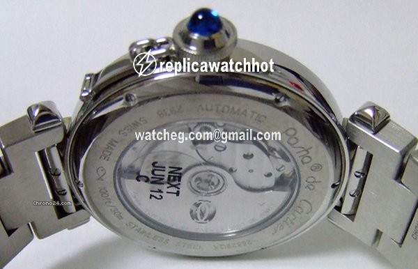 Cartier Pasha Mens watch Unisex Automatic Steel W31093M7 2