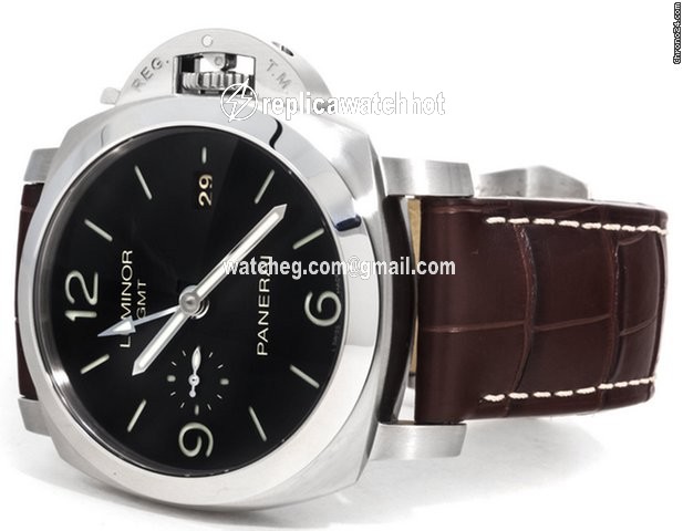 Panerai Luminor 1950 3 Days GMT Automatic Mens watch Unisex Automatic Steel PAM00320 2