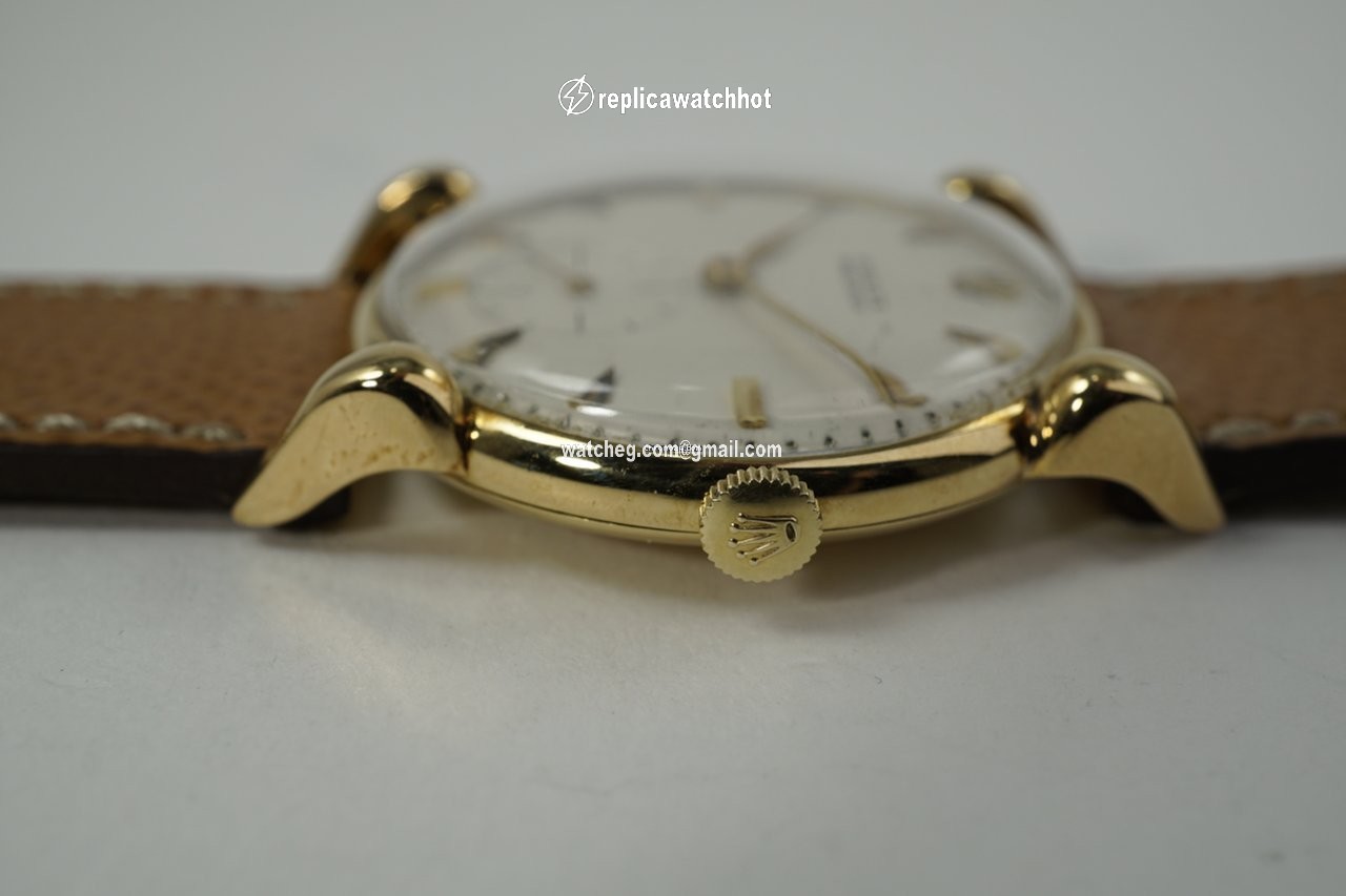 Rolex Precision Mens watch Unisex Yellow gold Manual winding 4332 2