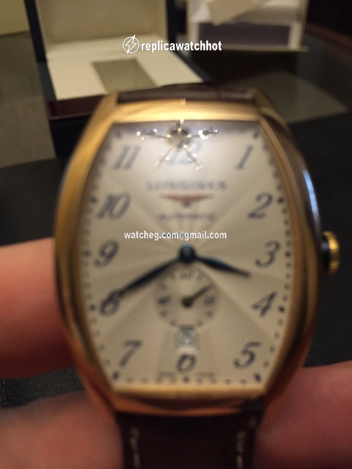 Longines Evidenza Mens watch Unisex Automatic Rose gold L2.642.8 2