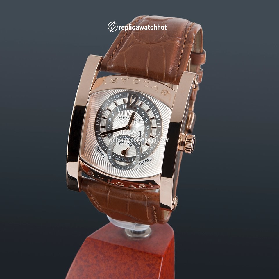 Bulgari Assioma Mens watch Unisex Automatic Rose gold aa p 48 g hr 2