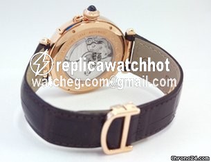 Cartier Pasha Mens watch Unisex Automatic Rose gold W3109151 2