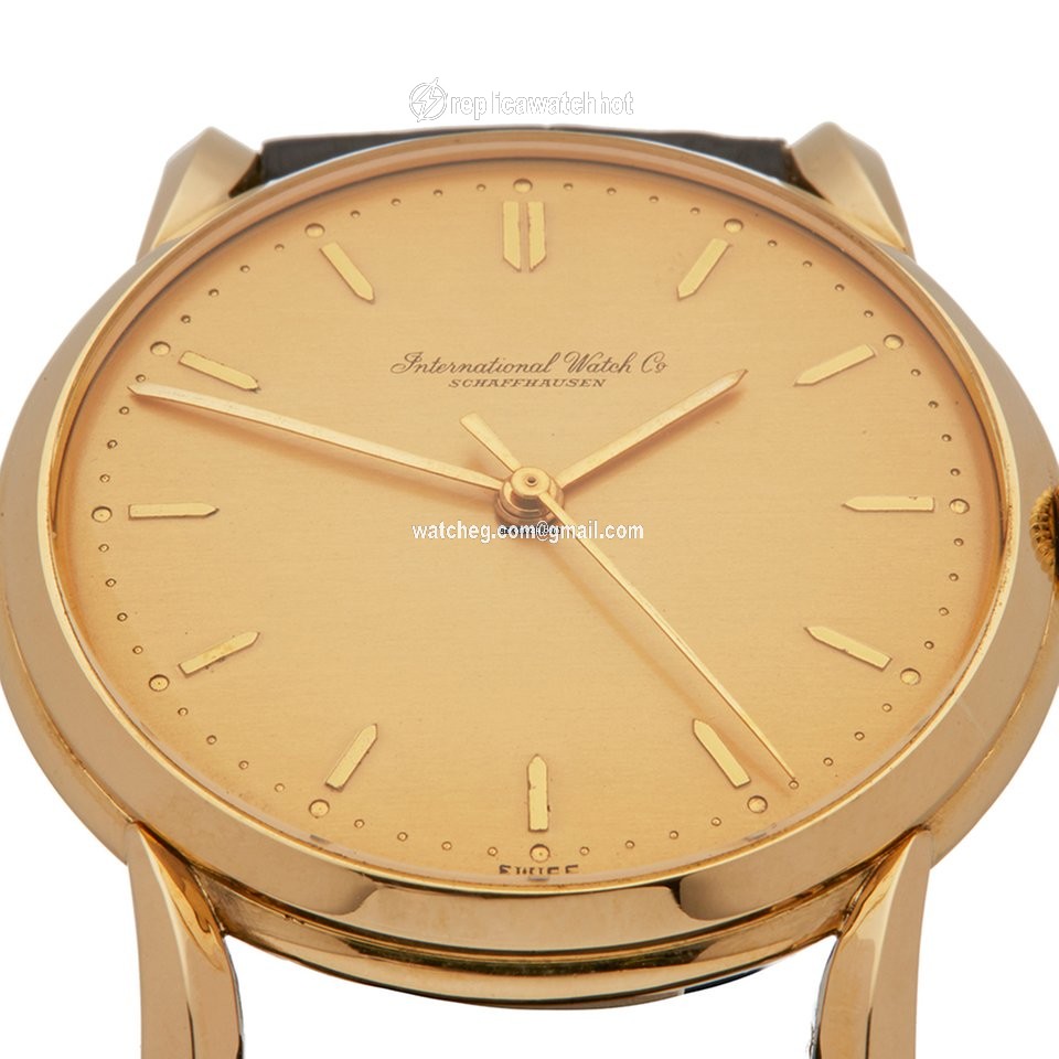 IWC Mens watch Unisex Manual winding Yellow gold Cal.89 2