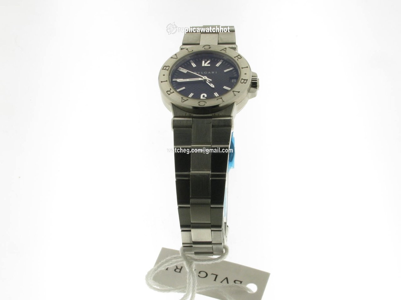 Bulgari Diagono Mens watch Unisex Quartz Steel DG29BSSD 2