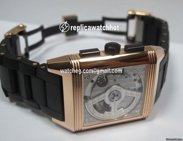 Jaeger-LeCoultre Reverso Squadra Chronograph GMT Mens watch Unisex Automatic Rose gold Q7012671 2