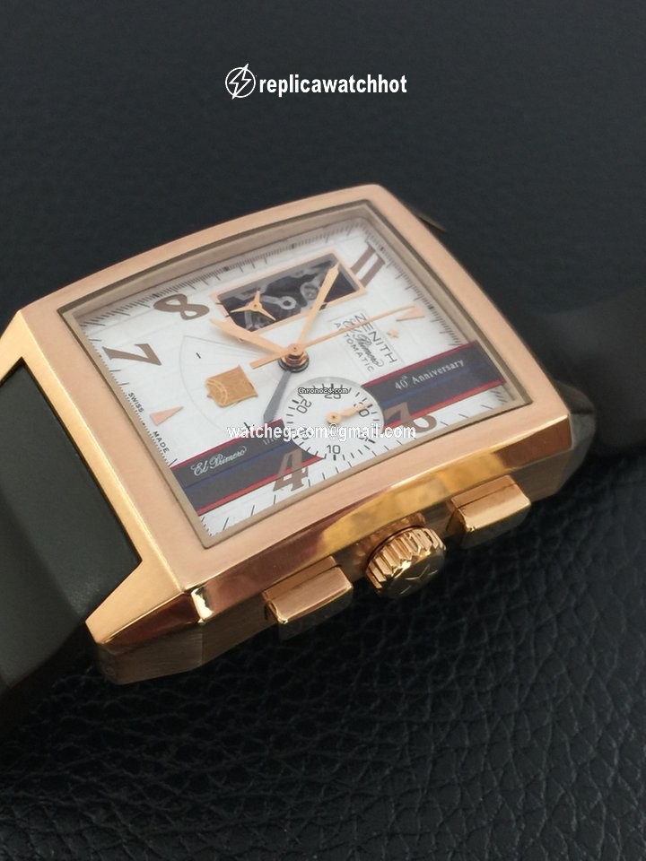 Zenith Mens watch Unisex Automatic Rose gold 18 0550 4021 2