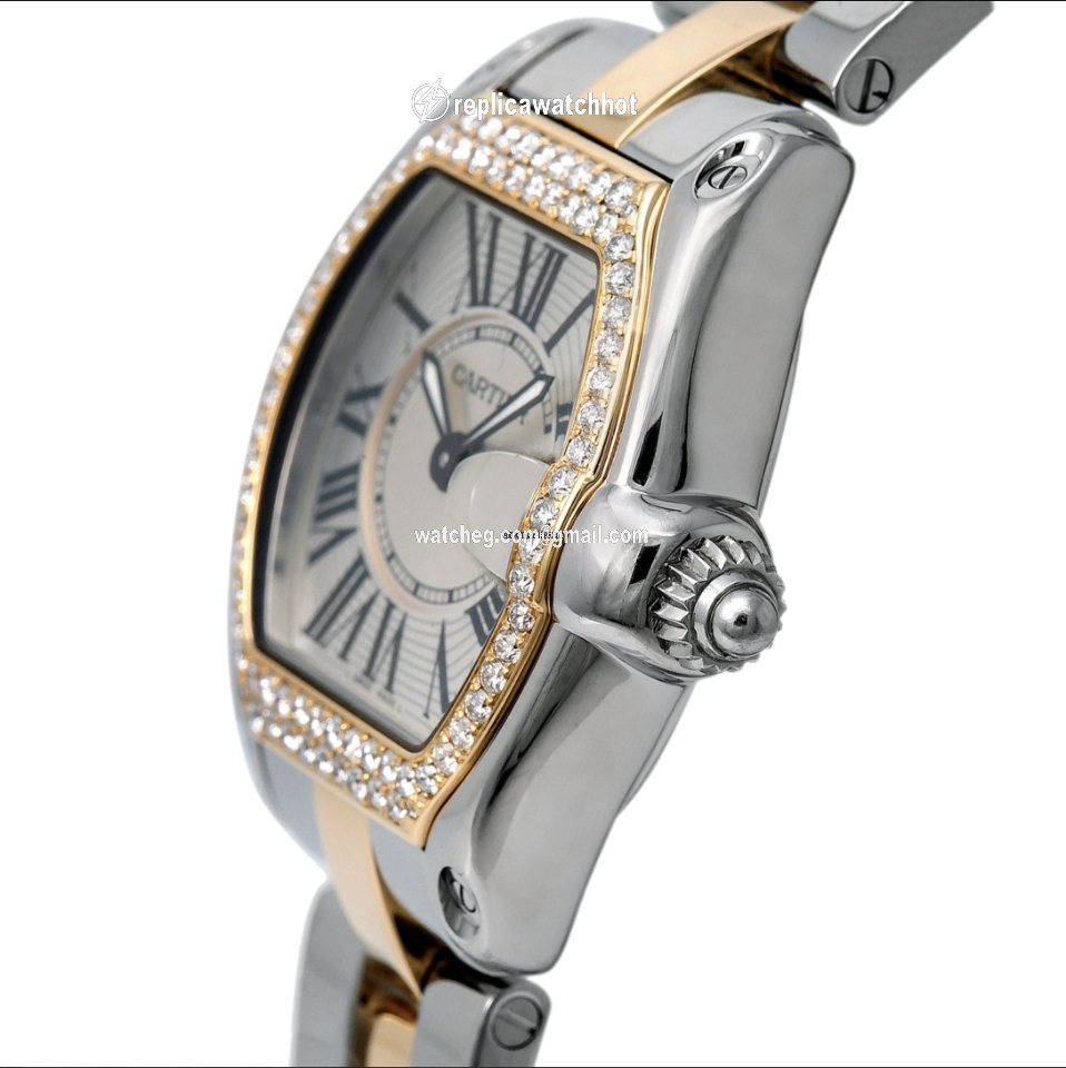 Cartier Roadster Womens watch Quartz Gold Steel W62026Y4 2