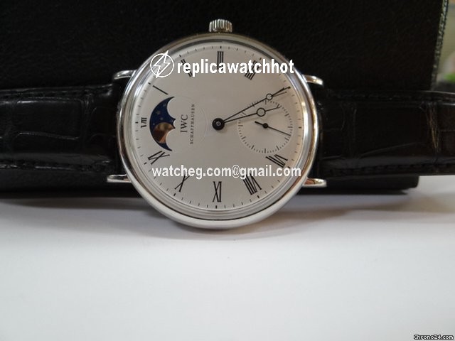 IWC Portofino Hand-Wound Manual winding Platinum 5448-05 2