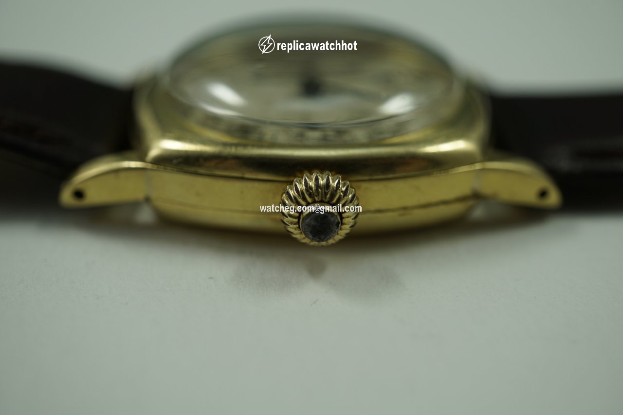 Movado Mens watch Unisex Manual winding Yellow gold 147 2