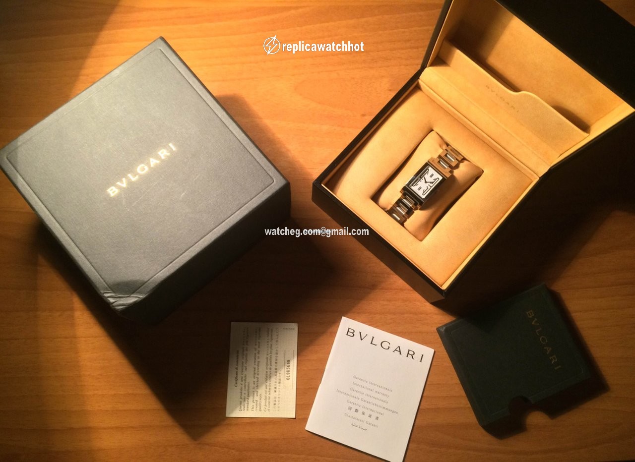 Bulgari Rettangolo Womens watch Quartz Steel RT 39s 2
