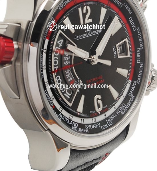 Jaeger-LeCoultre Master Compressor Extreme W-Alarm Mens watch Unisex Automatic Titanium 150.8.42 2