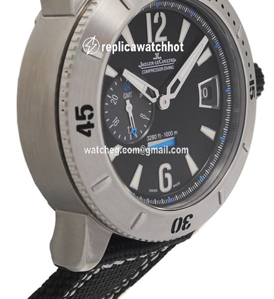 Jaeger-LeCoultre Master Compressor Diving GMT Mens watch Unisex Automatic Titanium Q184T770 2
