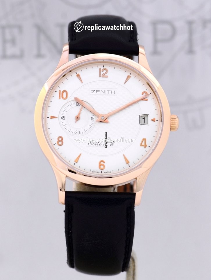 Zenith Elite Mens watch Unisex Manual winding Rose gold 17-1125-680 2