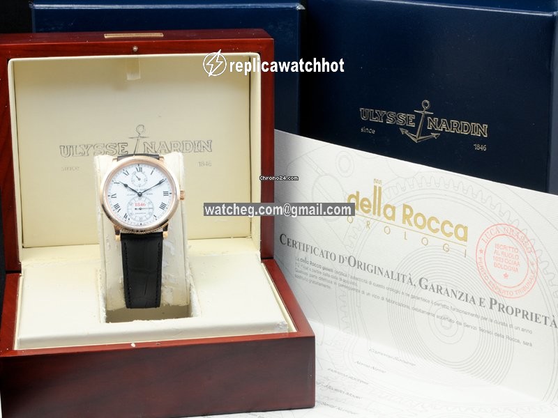 Ulysse Nardin Automatic Rose gold 150th 266 2