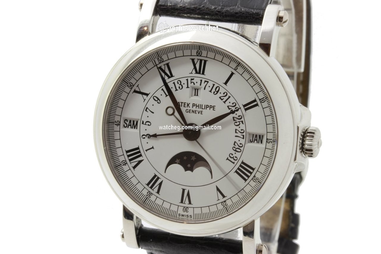 Patek Philippe Perpetual Calendar Mens watch Unisex Automatic Platinum 5059P-011 2