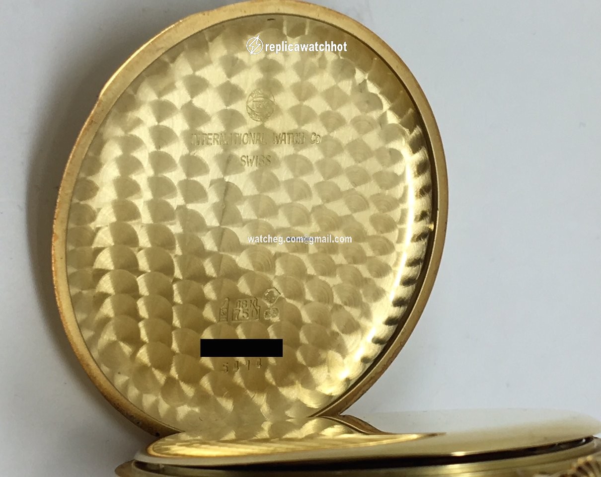 IWC Mens watch Unisex Manual winding Yellow gold 5414 2