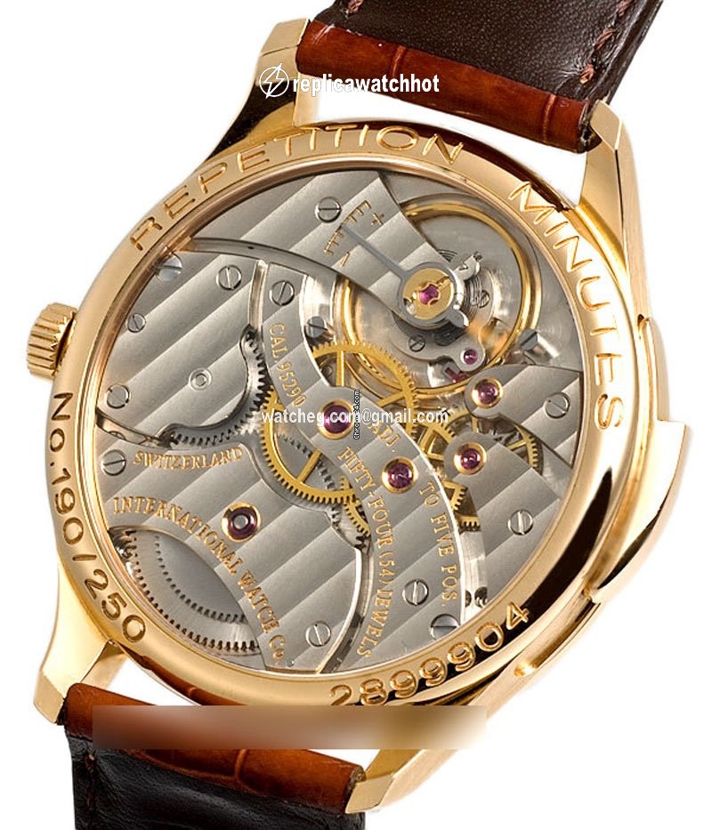 IWC Portuguese Minute Repeater Manual winding Red gold 5240-05 2