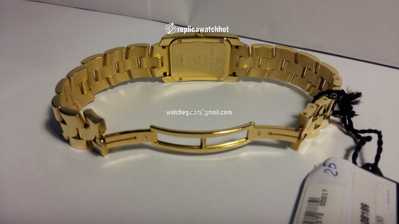 Baume & Mercier Hampton Womens watch Quartz Yellow gold M0A08189 2