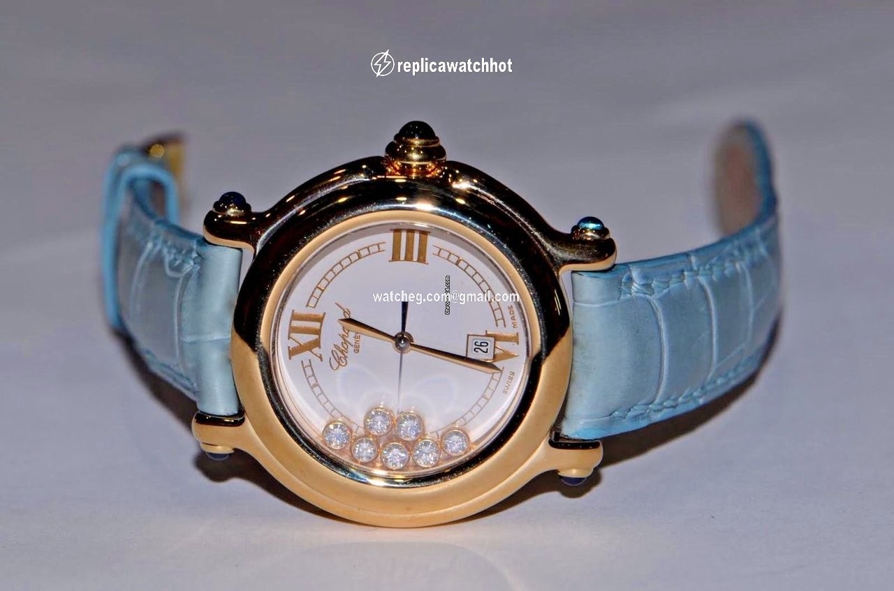 Chopard Happy Sport Womens watch Quartz Yellow gold 276137 2