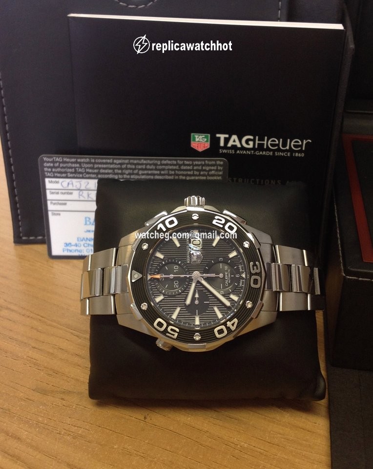 TAG Heuer Aquaracer 500M Mens watch Unisex Automatic Steel CAJ2110 2