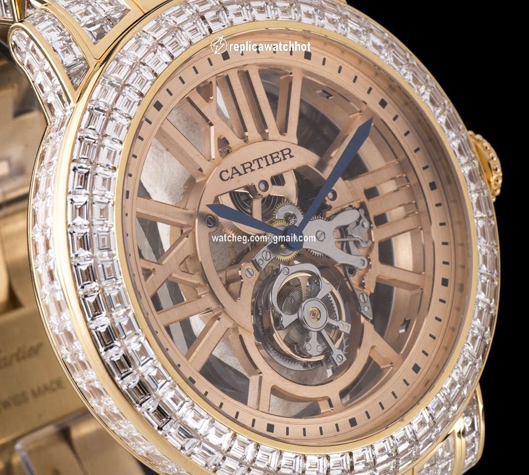 Cartier Rotonde de Cartier Mens watch Unisex Manual winding Rose gold CRHPI00507 2