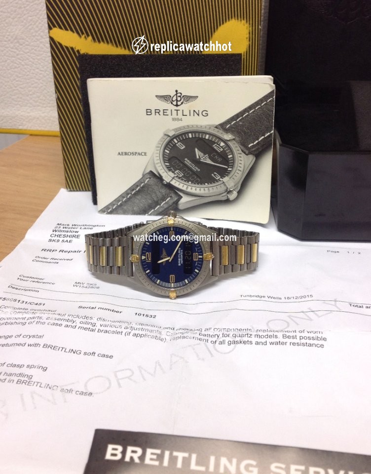 Breitling Aerospace Mens watch Unisex Quartz Titanium F56061 2