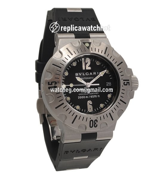 Bulgari Diagono Mens watch Unisex Automatic Steel SD 42 S 2