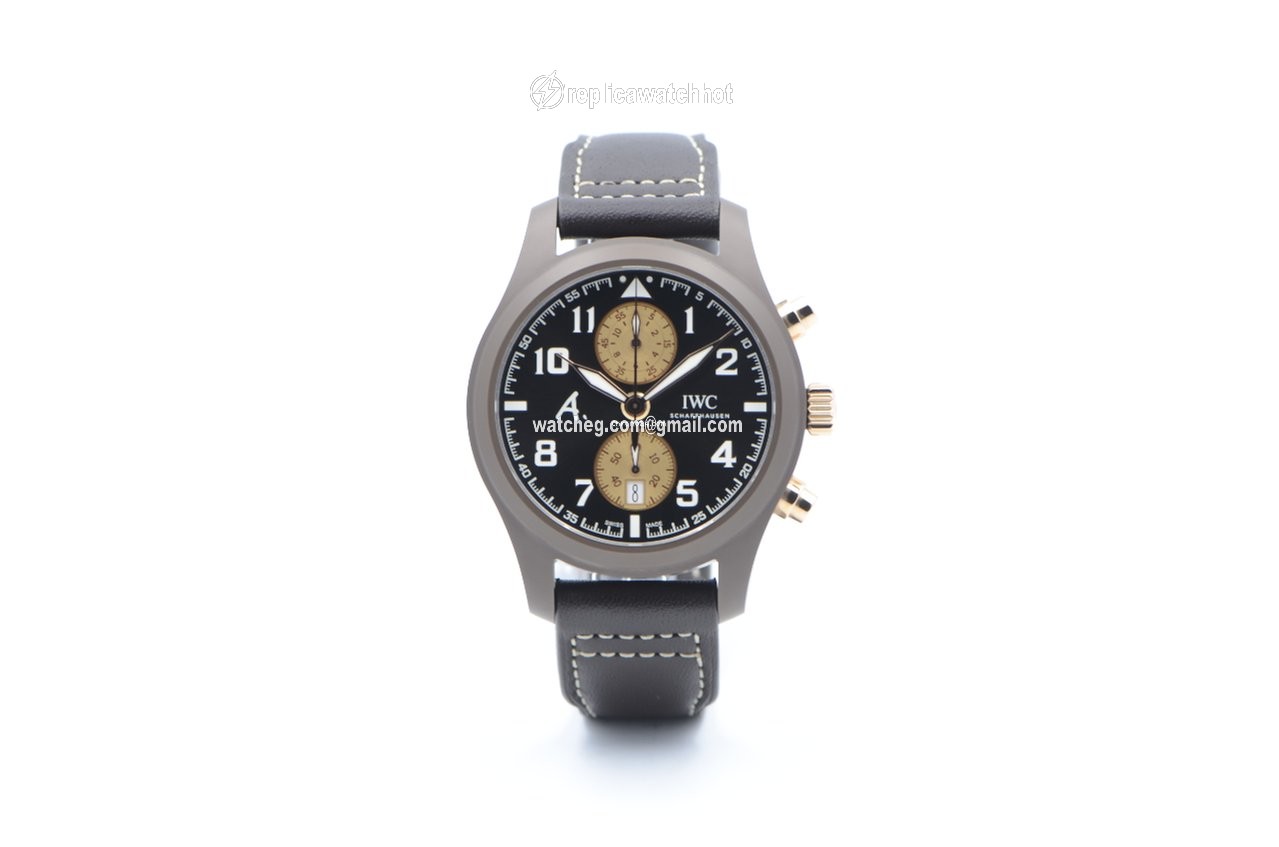 IWC Pilot Chronograph Mens watch Unisex Automatic Ceramic IW388006 2