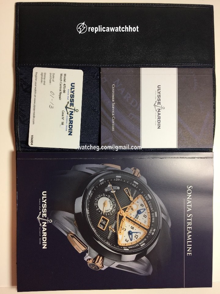 Ulysse Nardin Sonata Mens watch Unisex Automatic Titanium 675-00 2