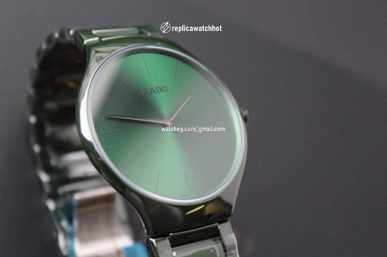 Rado True Thinline Womens watch Quartz Ceramic R27264312 2