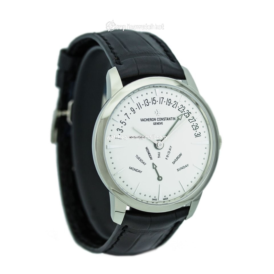 Vacheron Constantin Patrimony Mens watch Unisex Automatic White gold 4000U 000G-B112 2