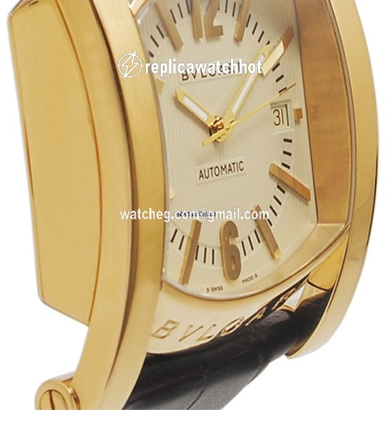 Bulgari Assioma Mens watch Unisex Automatic Yellow gold AA48G 2