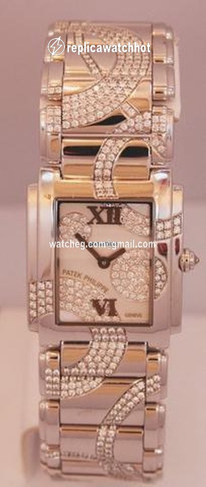 Patek Philippe Twenty~4 Womens watch Quartz White gold 4910 49G 2