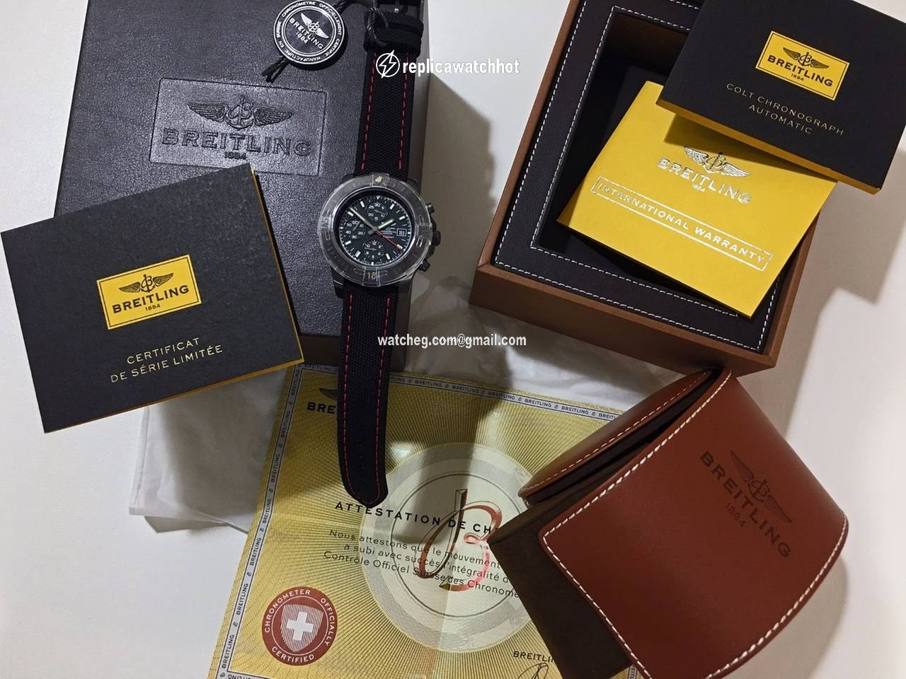 Breitling Colt Chronograph Automatic Mens watch Unisex Automatic Steel M133881A|BE99 2