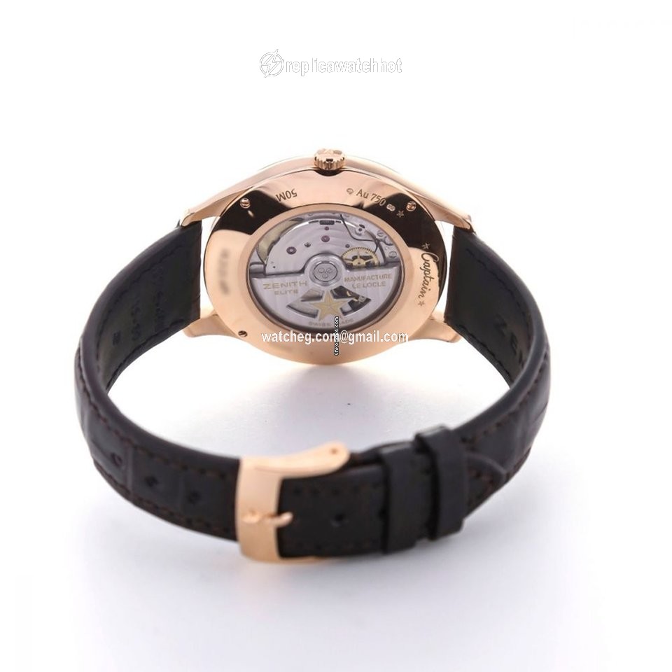 Zenith Elite Power Reserve Mens watch Unisex Automatic Rose gold 18.2121.685 01.C498 2
