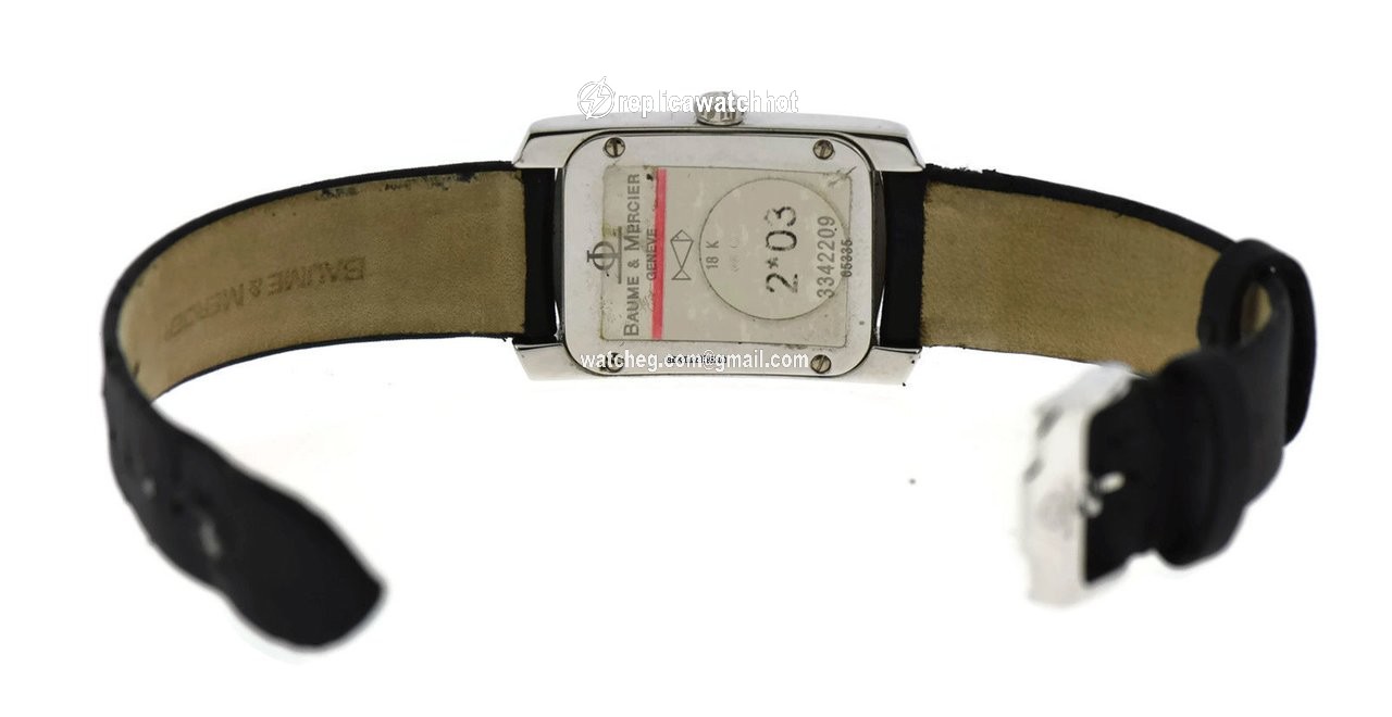 Baume & Mercier Hampton Womens watch Quartz White gold MOA08145 2