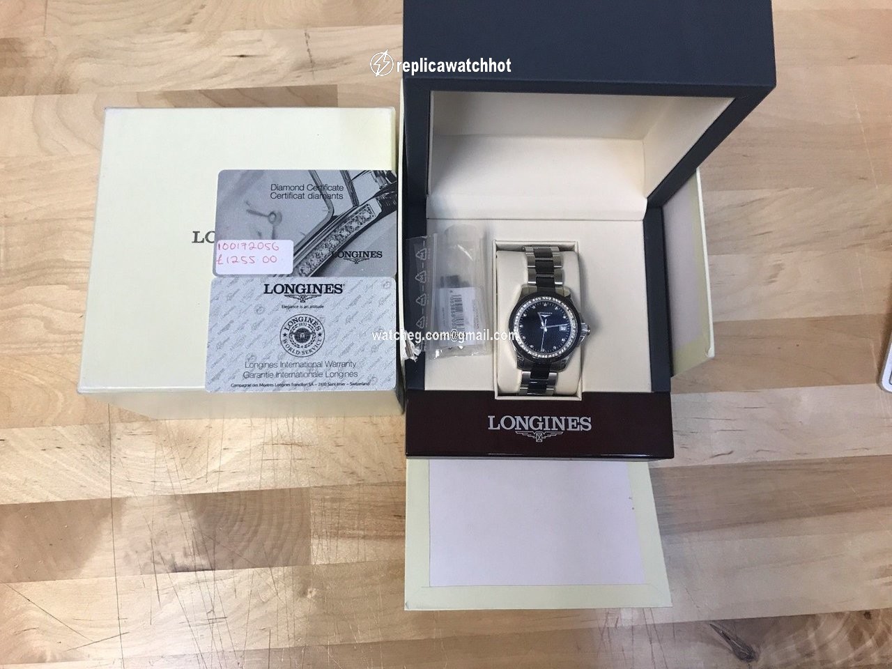 Longines Conquest Womens watch Quartz Steel L3.281.0.57.7 2