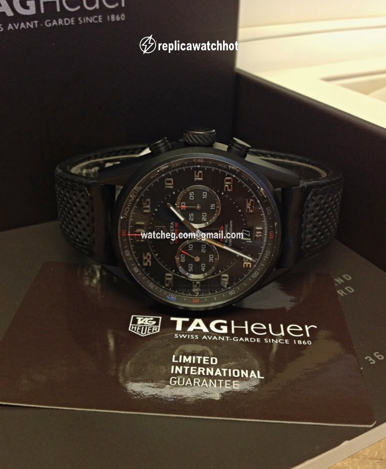 TAG Heuer Carrera Calibre 36 Mens watch Unisex Automatic Titanium CAR2B80.FC6325 2