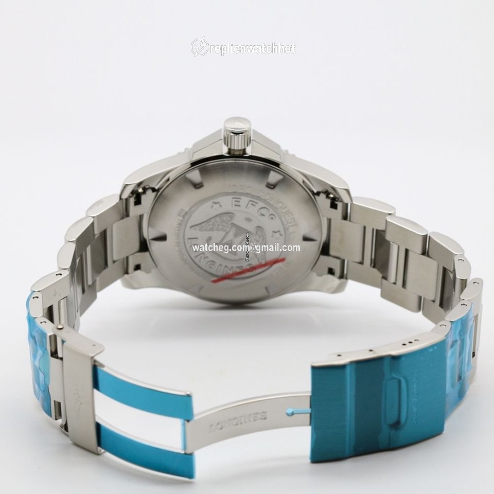 Longines HydroConquest Mens watch Unisex Quartz Steel L3.840.4.96.6 2