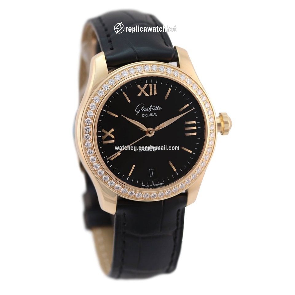 Glashtte Original Lady Serenade Womens watch Automatic Rose gold 1-39-22-18-11-04 or 39-22-18-11-04 2