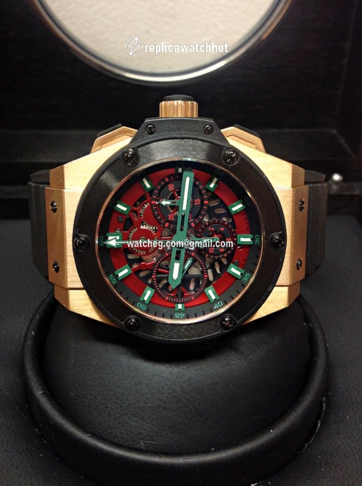 Hublot King Power Mens watch Unisex Automatic Red gold 710.OM.0130.GR.MEX10 2