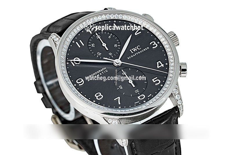 IWC Portuguese Chronograph Automatic White gold IW371439 2