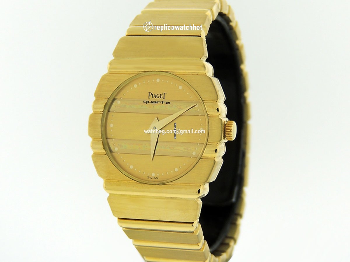 Piaget Polo Womens watch Quartz Yellow gold 861C701 2