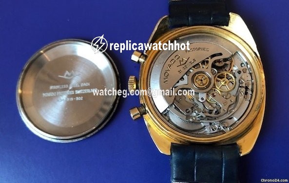 Movado Datron Mens watch Unisex Automatic Gold Steel HS 360 Sub Sea 2